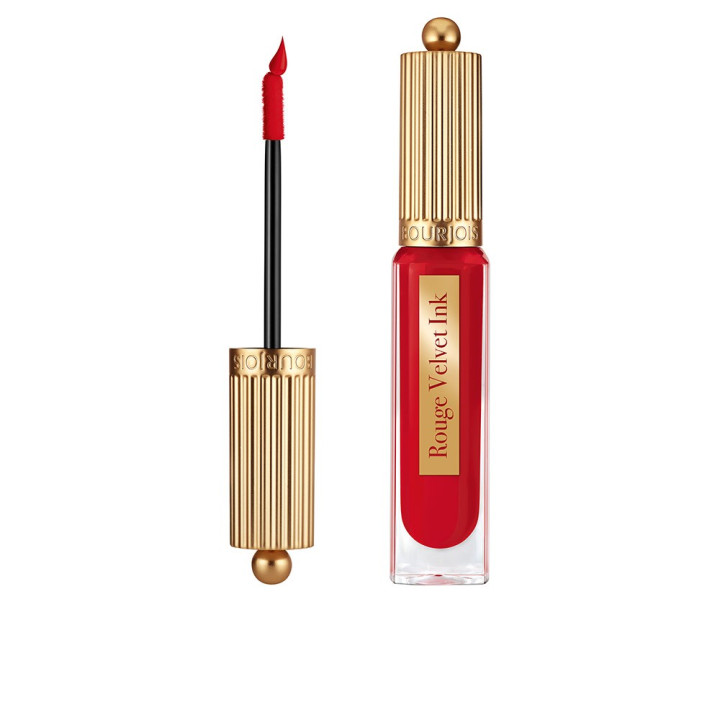 Ruj lichid ultra-mat cu rezistenta de pana la 24h Bourjois Rouge Velvet Ink 09 rosu intens 3.5 ml
