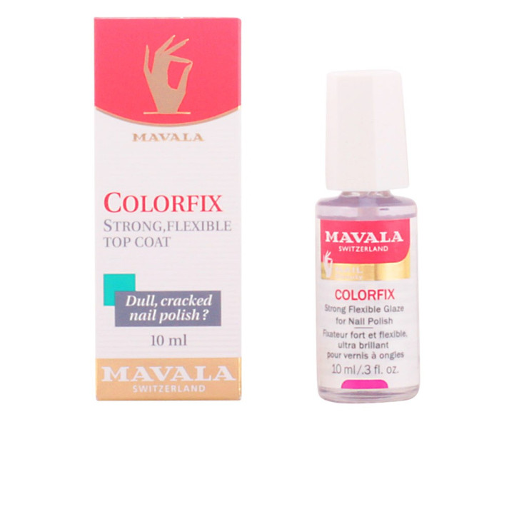 Top coat cu finisaj lucios Mavala COLORFIX 10 ml