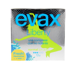 Absorbante igienice pentru flux normal Evax LIBERTY 12 buc