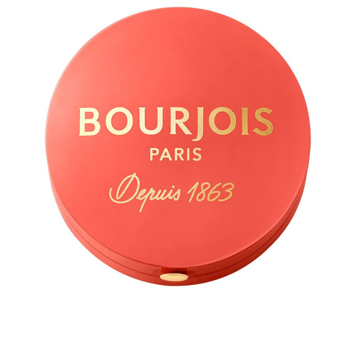 Fard de obraz compact cu rezistenta indelungata Bourjois Little Round 18 coral intens cu reflexii rosii 2.5 g