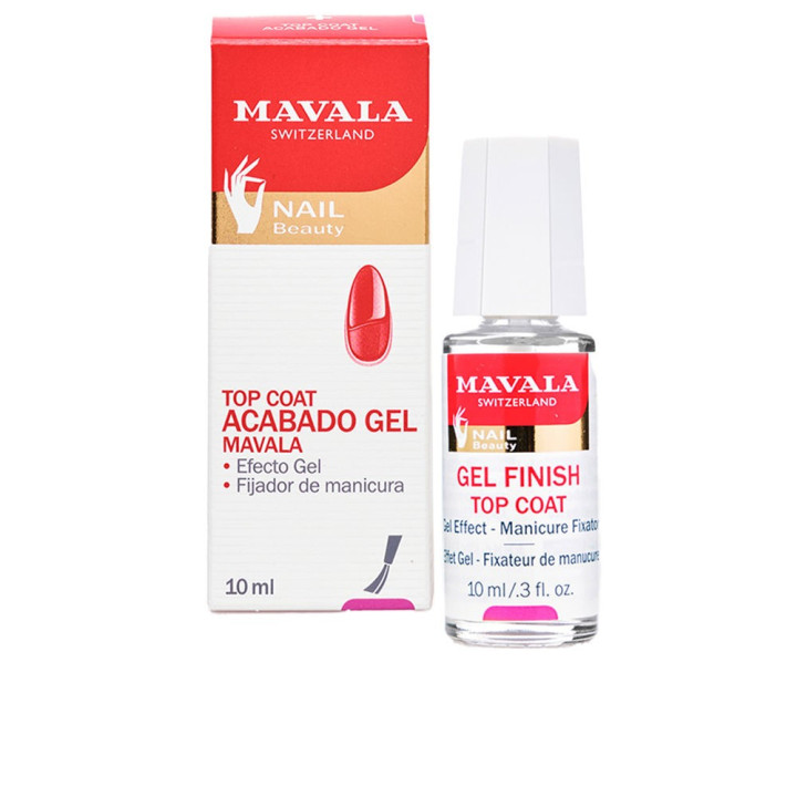 Top coat cu efect de gel Mavala NAIL BEAUTY 10 ml