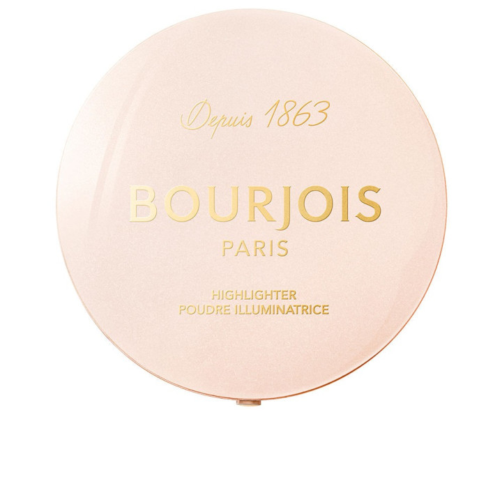 Iluminator compact cu efect de stralucire naturala Bourjois MAXI ROUND champagne 2,5 g