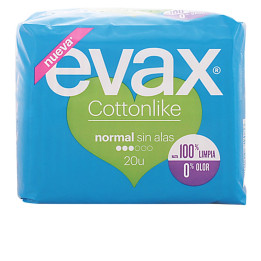 Absorbante igienice fara aripioare Evax COTTONLIKE 20 buc