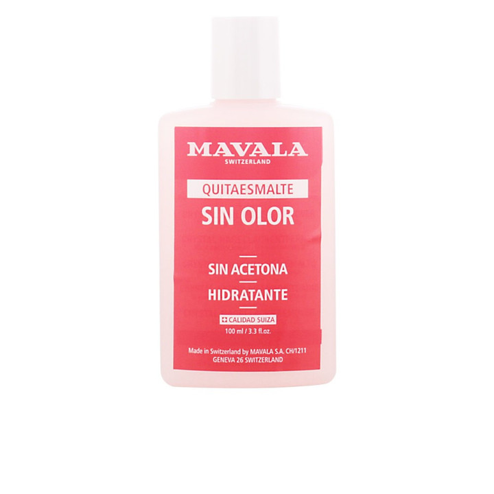 Solutie pentru indepartarea lacului de unghii Mavala QUITAESMALTE CRYSTAL 100 ml