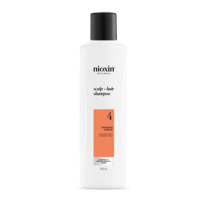 SYSTEM 4 - Shampoo - Dyed and Damaged Hair with Advanced Weakening 300 ml