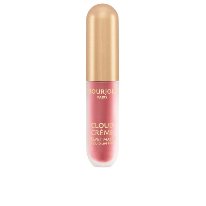 Ruj lichid cu finisaj mat catifelat Bourjois CLOUD CRÈME 02 bej-cappuccino cald 3 ml