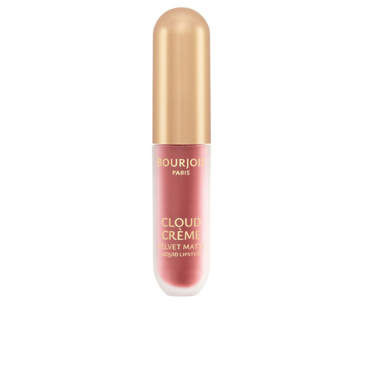 Ruj lichid cu finisaj mat catifelat Bourjois CLOUD CRÈME 04 maro-ciocolatiu cald 3 ml