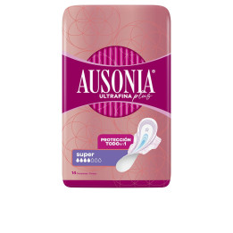 Absorbante ultra-subtiri cu protectie eficienta Ausonia ULTRAFINA PLUS 14 buc