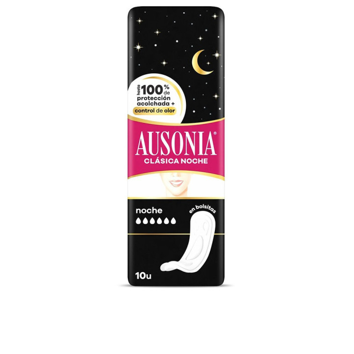 AUSONIA NOCHE compresas super plus 9 u