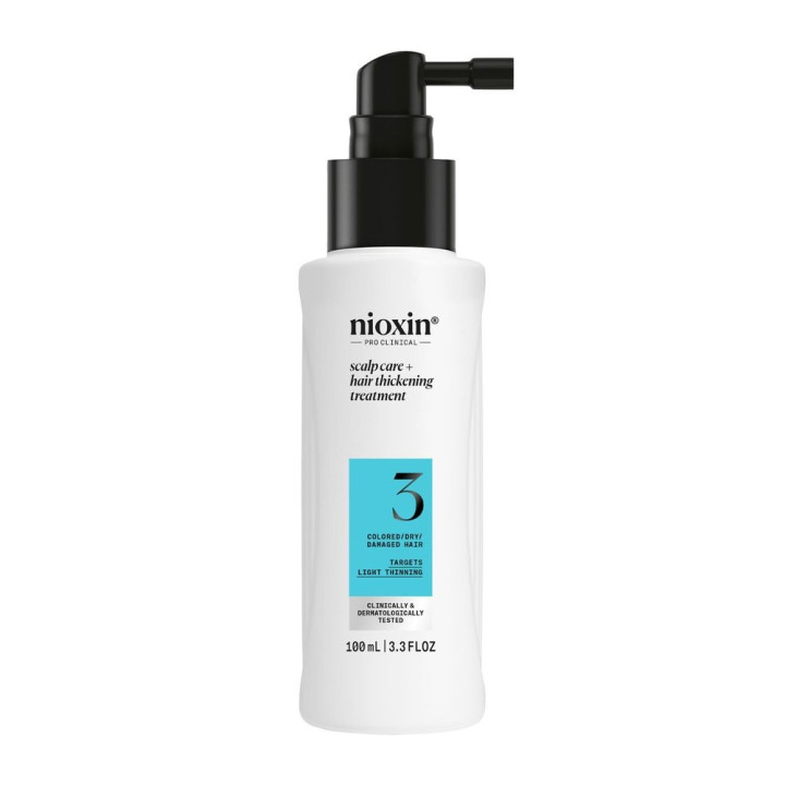 Ser profesional de par pentru densitate si fortifiere Nioxin SISTEMA 3 100 ml