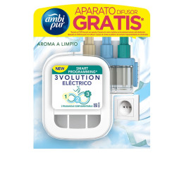 Set Dispozitiv-odorizant pentru camera + Rezerva de parfum 1 buc Ambi Pur 3VOLUTION #limpio 20 ml