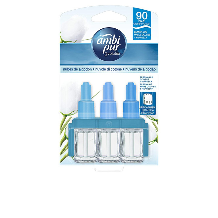 Rezerva pentru odorizantul de camera Ambi Pur 3VOLUTION nubes de algodón 20 ml