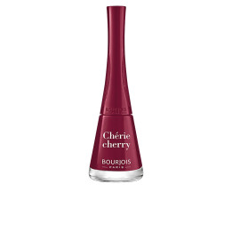 Lac de unghii cu uscare rapida si rezistenta indelungata Bourjois 1 Seconde 008 rosu cherry intens 9 ml