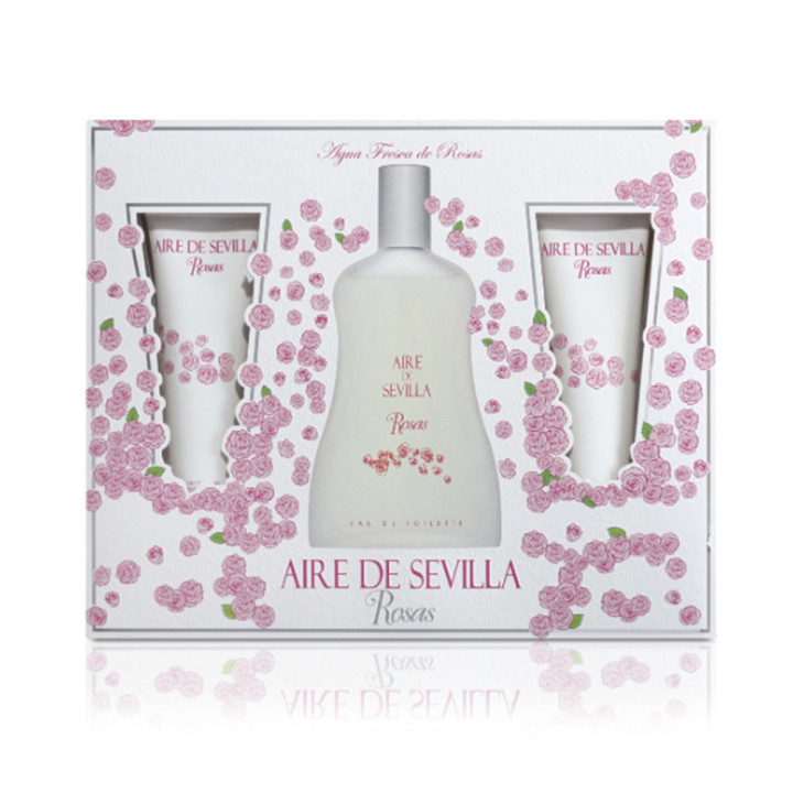 Set cadou pentru femei AIRE DE SEVILLA ROSAS 3 buc