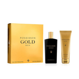 Set cadou pentru barbati POSEIDON GOLD MEN 2 buc