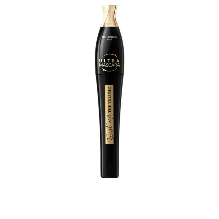 Rimel cu perie 2-in-1 pentru alungire si volum Bourjois Twist Up The Volume 002 ultra brown 8 ml