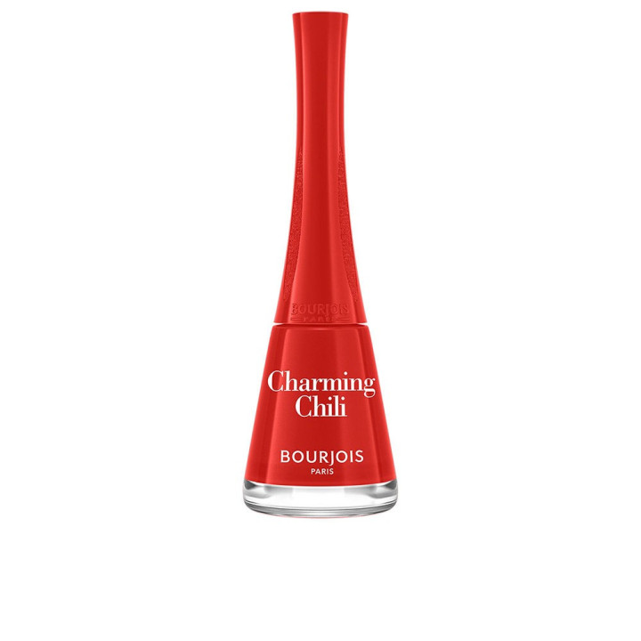 Lac de unghii cu uscare rapida si rezistenta indelungata Bourjois 1 Seconde 049 rosu vibrant 9 ml