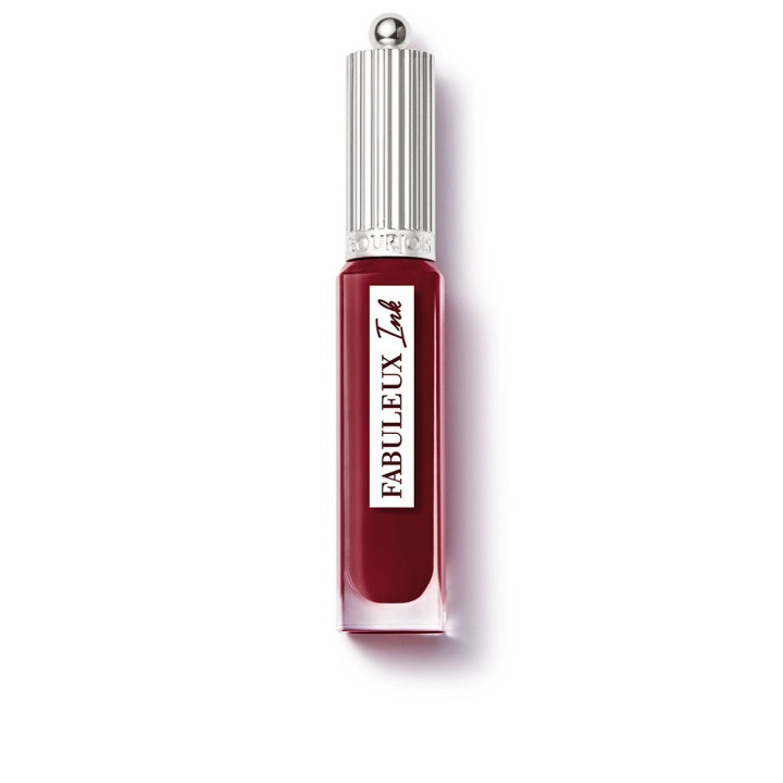 Ruj lichid ultra pigmentat cu finisaj lejer si rezistenta indelungata Bourjois FABULEUX INK 05 rosu visiniu 3,5 ml