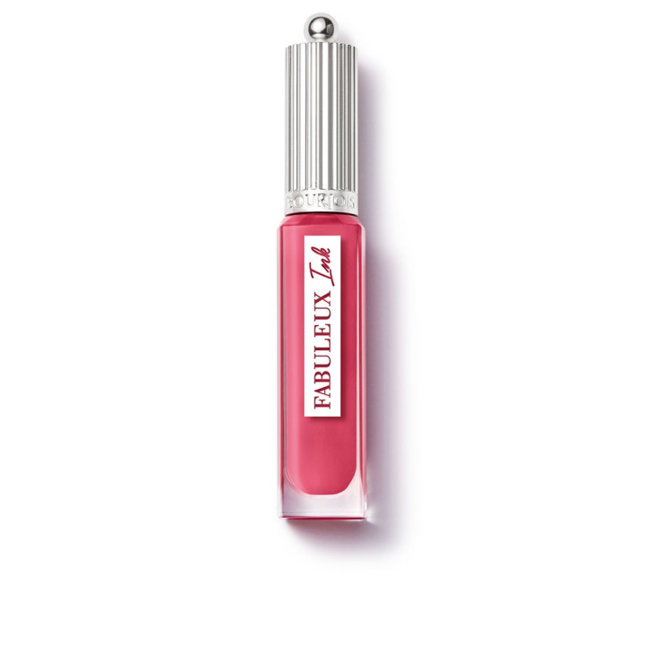 Ruj lichid ultra pigmentat cu finisaj lejer si rezistenta indelungata Bourjois FABULEUX INK 06 roz candy 3,5 ml