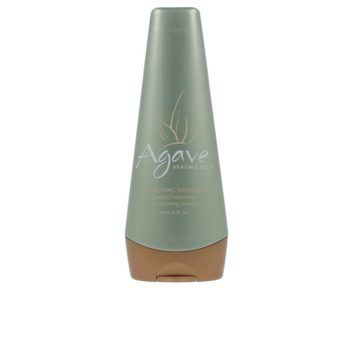 Sampon cu efect de netezire potrivit pentru toate tipurile de par Agave HEALING OIL 250 ml