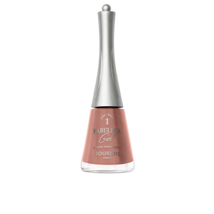Oja cu efect de gel si luciu intens de lunga durata Bourjois Fabuleux 130 roz-mov deschis 9 ml