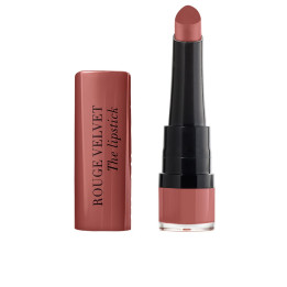 Ruj mat cu textura catifelata si confort de lunga durata Bourjois Rouge Velvet The Lipstick 48 mocha 2.4 g