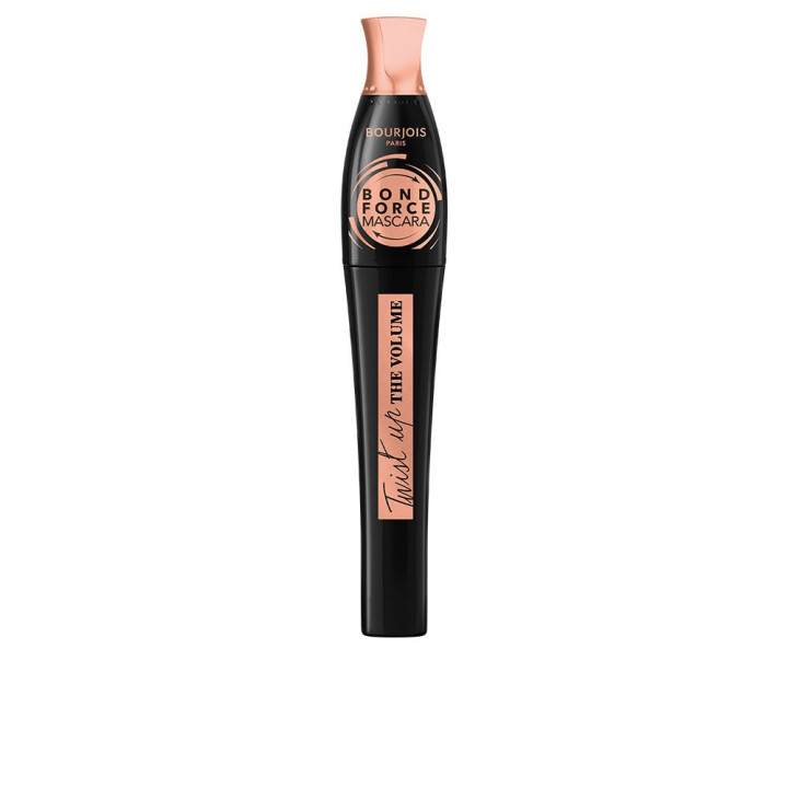 Rimel cu perie 2-in-1 pentru alungire si volum Bourjois Twist Up The Volume negru 8ml