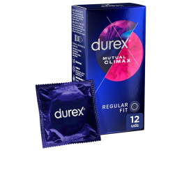 Set Prezervative texturate cu lubrifiant Durex MUTUAL CLIMAX 12 buc