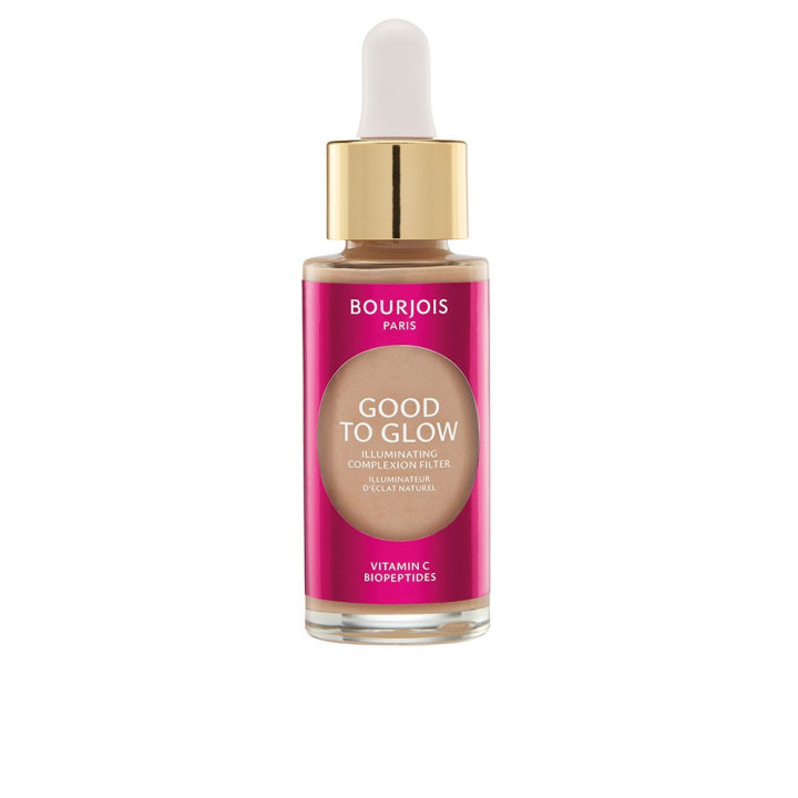 Iluminator cu Glow Natural si efect radiant pentru ten si decolteu Bourjois GOOD TO GLOW 3 light 30 ml