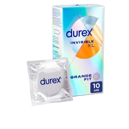 Set Prezervative extra large Durex INVISIBLE XL 10 buc