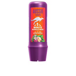 Masca de par cu actiune rapida AUSSIE SOS 1 MINUTE MIRACLE REPAIR RESCUE 250 ml