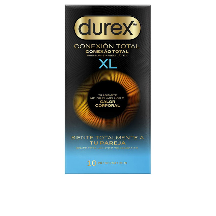 Prezervative ultra-subtiri Durex CONEXIÓN TOTAL XL 10 buc