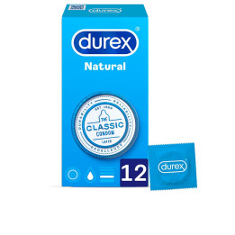 Prezervative din latex natural Durex NATURAL 12 buc