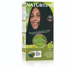 Vopsea permanenta pentru par fara amoniac NATURTINT 3.56 rojo radiante intenso 170 ml