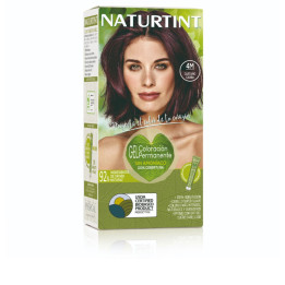 Vopsea permanenta pentru par fara amoniac NATURTINT 4M castano caoba 170 ml