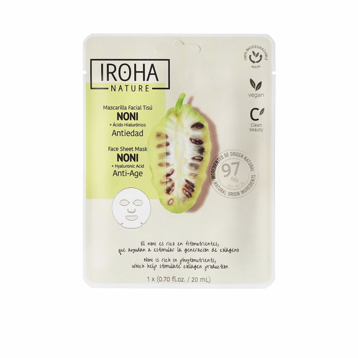 Masca faciala anti-imbatranire IROHA NATURE MASK 1 buc