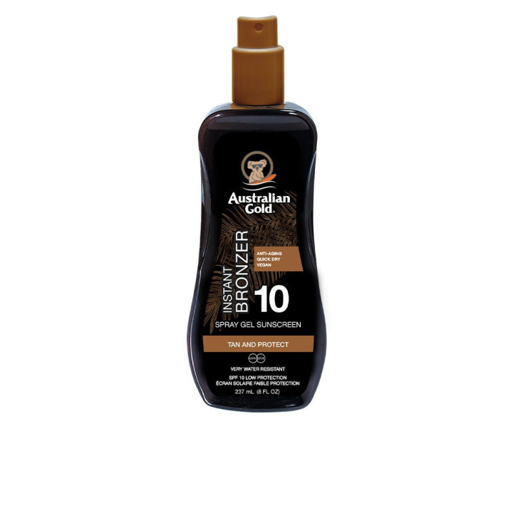 Spray autobronzant de corp cu protectie solara Australian Gold SUNSCREEN SPF10 237 ml