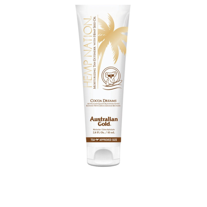 Crema de corp pentru prelungirea bronzului Australian Gold HEMP NATION COCOA 83 ml