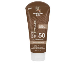 Crema faciala autobronzanta cu protectie solara Australian Gold FACE SELF TANNER SPF50 88 ml