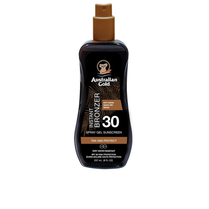 Spray autobronzant de corp cu protectie solara Australian Gold SUNSCREEN SPF30 237 ml