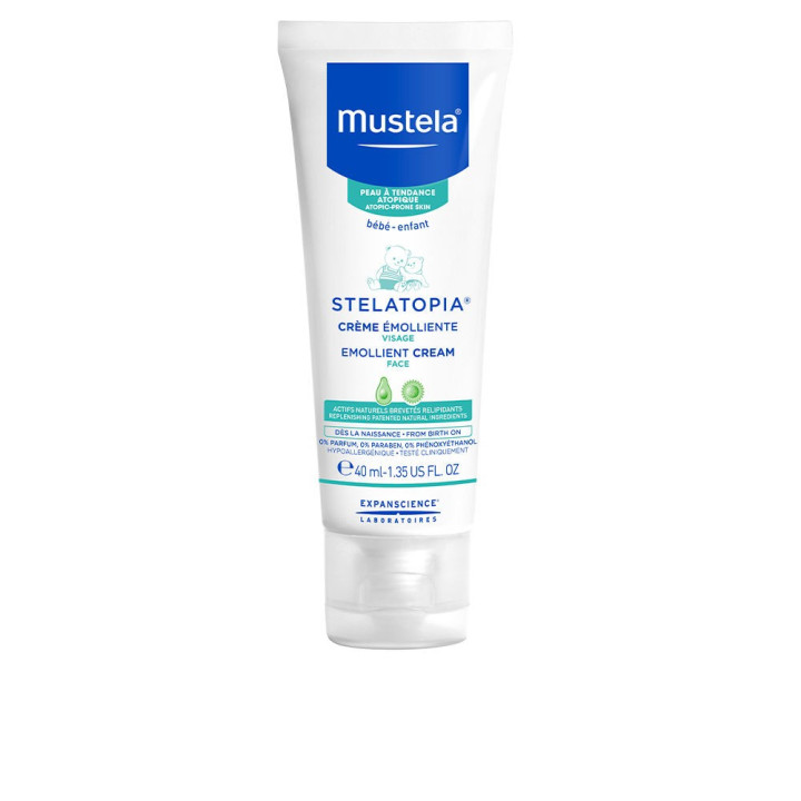 Crema faciala pentru pielea atopica a bebelusilor Mustela STELATOPIA 40 ml