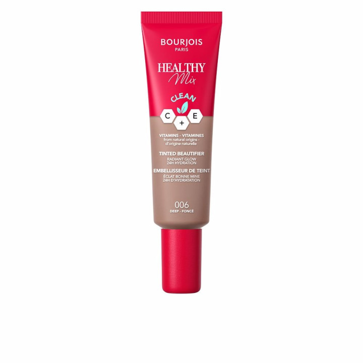 Crema nuantatoare pentru un ten proaspat si radiant Bourjois HEALTHY MIX 006 deep 30 ml