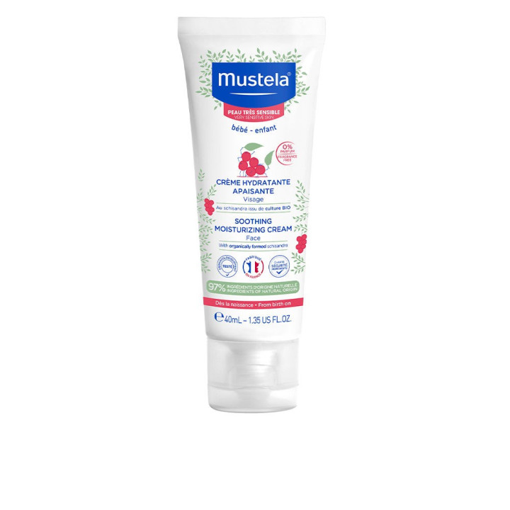 Crema faciala delicata hidratanta pentru bebelusi si copii Mustela BEBÉ-NIÑO 40 ml
