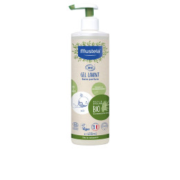 Gel de dus 2 in 1 pentru bebelusi si copii Mustela BIO 400 ml