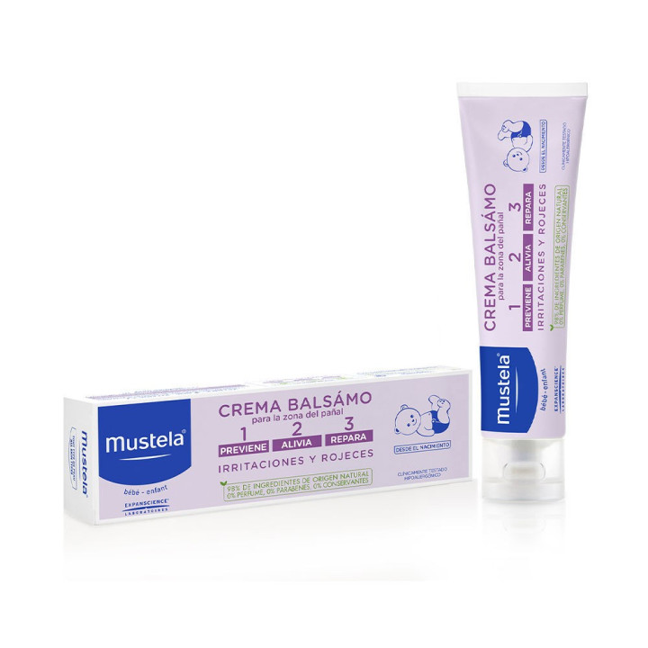 Balsam reparator pentru zona scutecului Mustela BEBÉ-NIÑO 150 ml