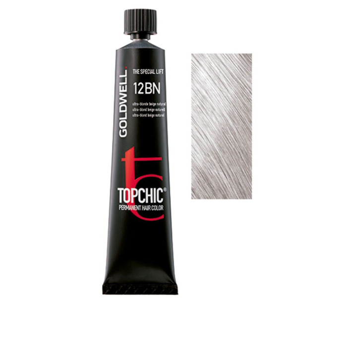 Vopsea de par permanenta profesionala Goldwell TOPCHIC 12BN 60 ml