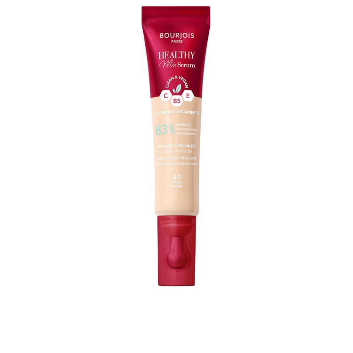 Corector lichid cu acoperire medie si efect de iluminare Bourjois HEALTHY MIX SERUM 49 ivory 11 ml