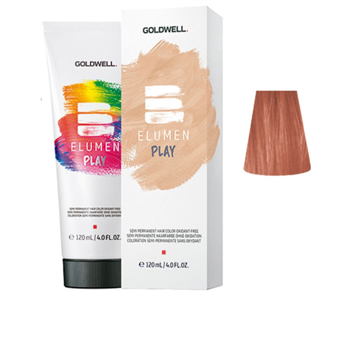 Vopsea de par semi-permanenta fara amoniac Goldwell ELUMEN PLAY coral 120 ml