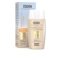 Crema nuantatoare pentru ten cu protectie solara ISDIN FOTOPROTECTOR SPF50 light 50 ml