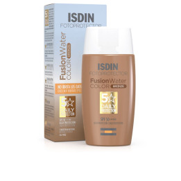 Crema nuantatoare pentru ten cu protectie solara ISDIN FOTOPROTECTOR SPF50 bronce 50 ml